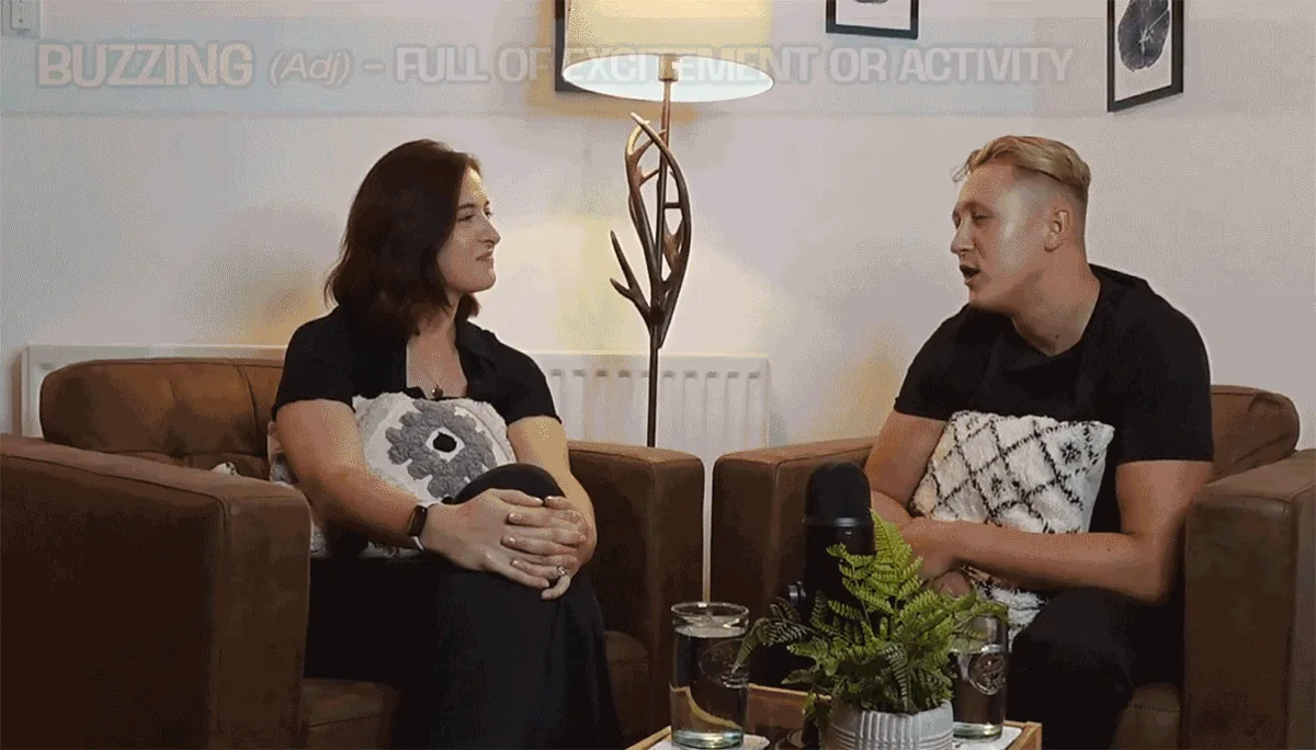 Laura in conversation